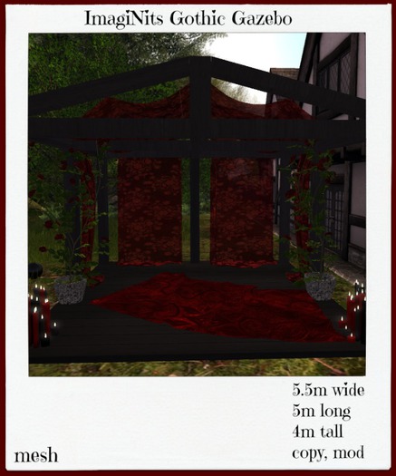ImagiNits Gothic Gazebo
