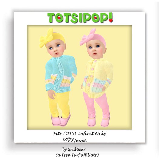 TOTSIPOP! FP Infant Button Up Onsie