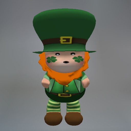 Singing Leprechaun Bear