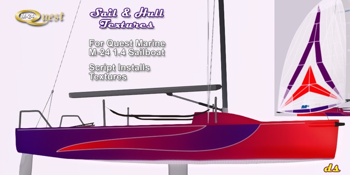 Quest M-24 Textures ~ Purple Red