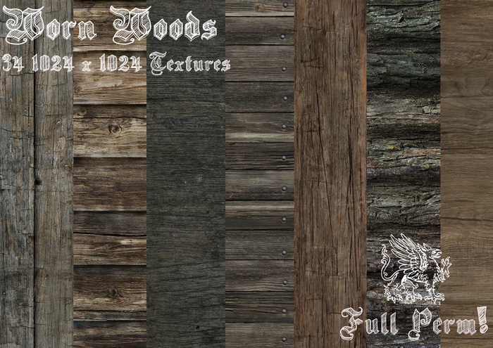 Worlds End - Distressed Woods High Definition Texture Pack