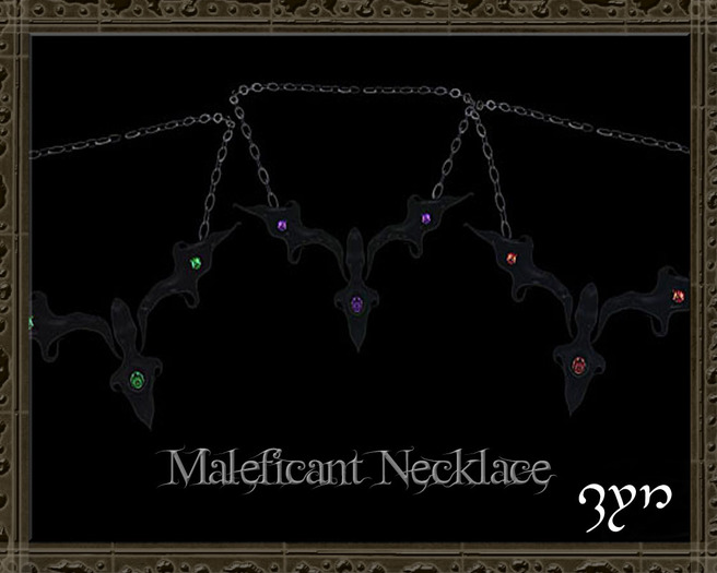 Zyn ~ Maleficant Necklace