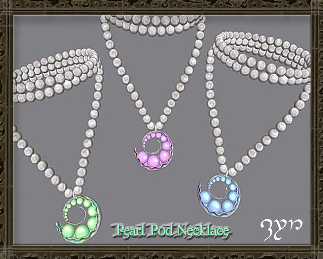 Zyn ~ Pearl Pod Necklaces ~
