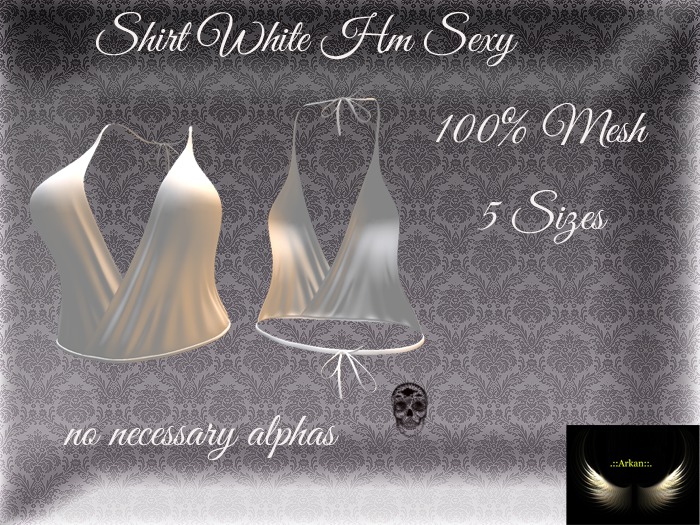 .::Arkan::. Shirt White HM SEXY