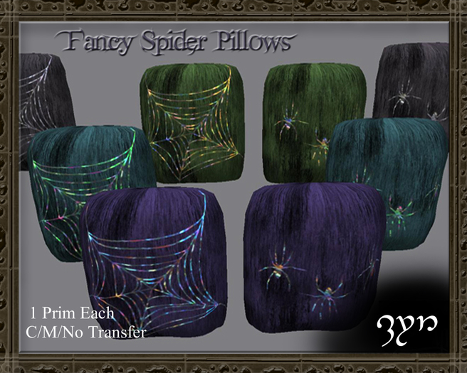 Zyn ~ Fancy Drow Pillows