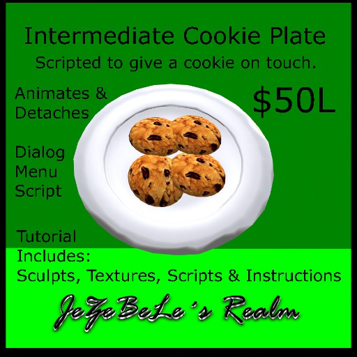 JDTUT Intermediate Cookie Plate Tutorial