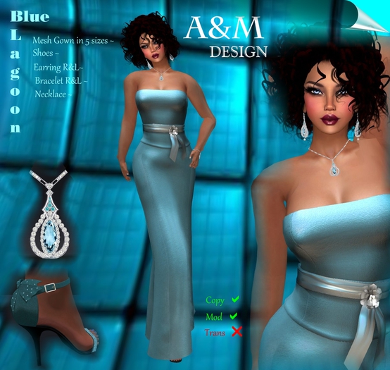 Blue lagoon , Full Outfit ~ BOX