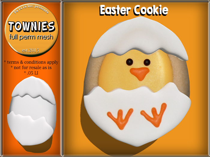 Townies Full Perm Mesh Easter Cookie