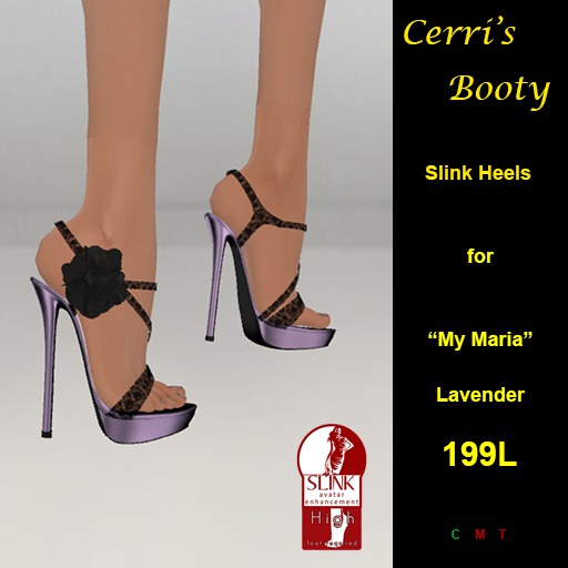 Cerri's My Maria Slink Heels Gold