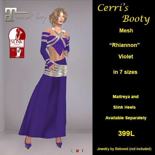 Cerri's Rhiannon Ocean Blue