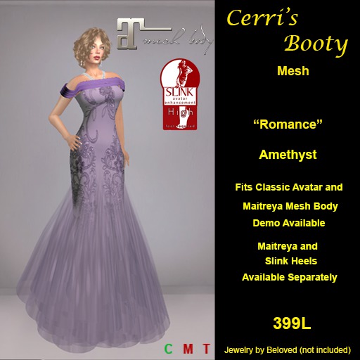 Cerri's Romance Amethyst