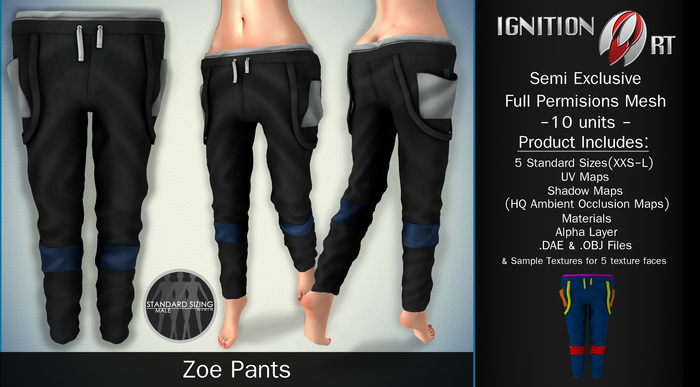 IGNITION ART - Zoe Pants Semi-Exclusive Full Perm 10 units