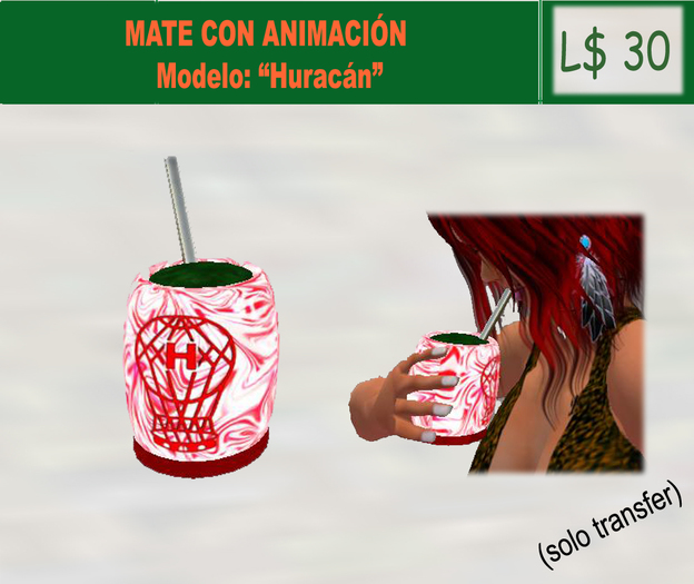 Mate Animado Huracan