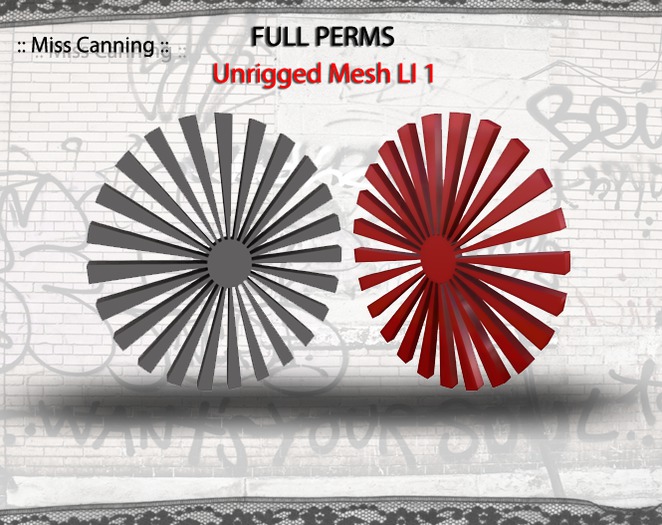 :: Miss Canning:: [ FULL PERM MESH SHAPE+MAP ]  Sun 3 ( LI 1)