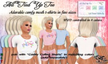 {Ms. B. Designs} All Tied Up Pastel Butterfly Tee Boxed