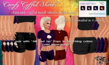 {Ms. B. Designs} Comfy Cuffed Jeweled Cupcake Shorts