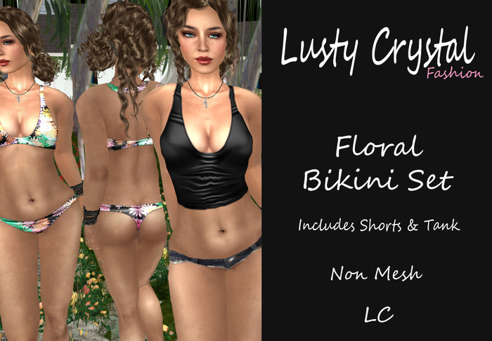 LC Floral Bikini Set BOXED