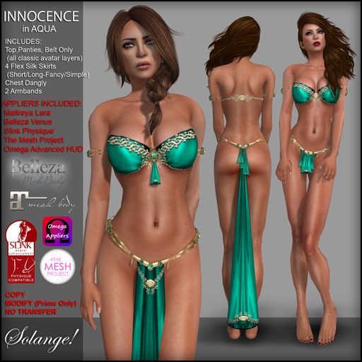 *Solange!* Innocence Silk - AQUA