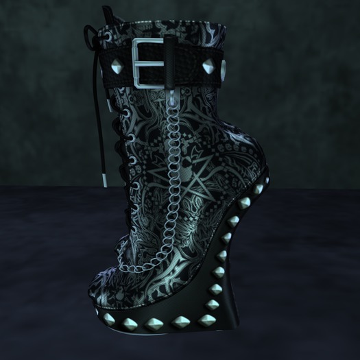 Suicide Gurls - Gulah Boots - Skull