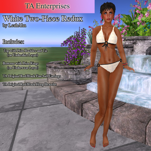 <TA>White Two-piece Redux by LeahAhn