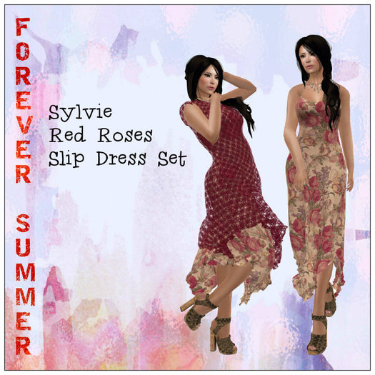 DEMO Sylvie Floral Slip Dress Set 1