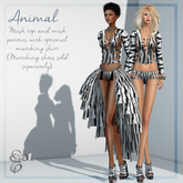 Entice - Animals Outfit - Zebra