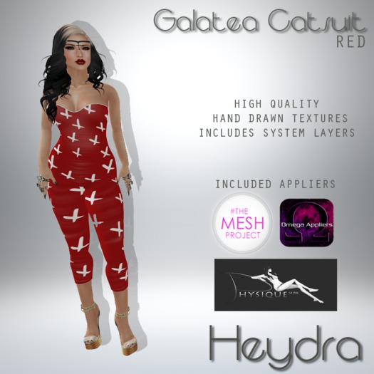 HEYDRA Galatea Catsuit Pink