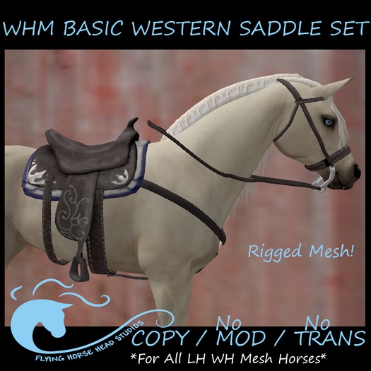 WHM LH  Basic Western Saddle