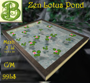 Zen Lotus Pond , Mesh .5 LI