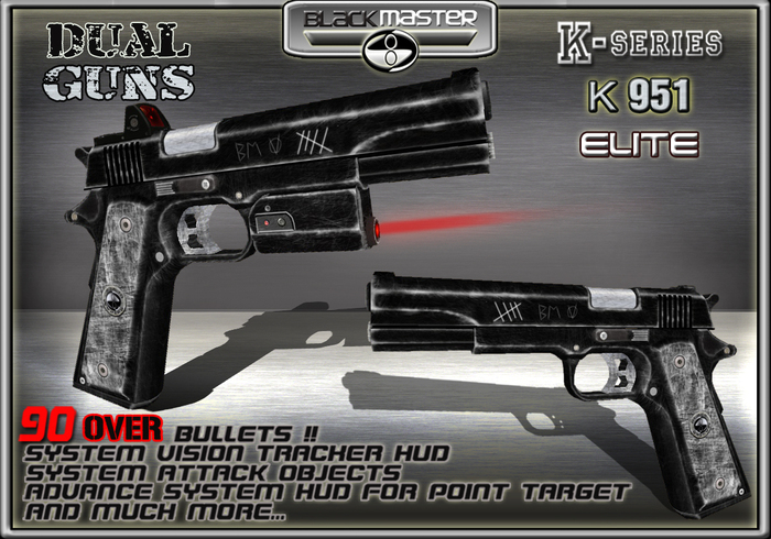 .BOX BlackMaster -Guns K - 951 ELITE (MESH) V2