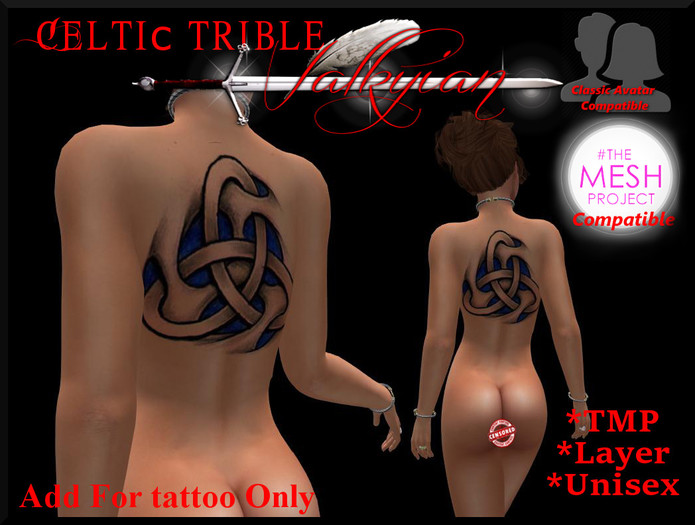 ~Valkyrian~Dramatic ladies (Mesh project) Tattoo