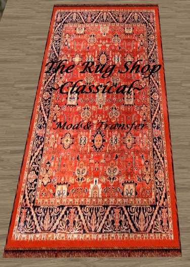 Classical Persian Worn Rug_01 