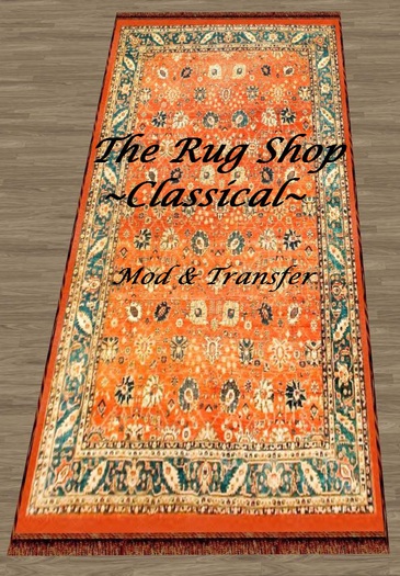 Classical Persian Worn Rug_02 