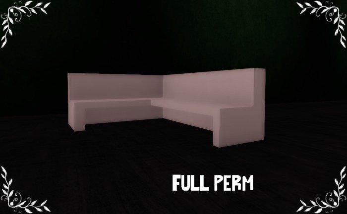 ::: THUNDER ::: Simple corner couch::