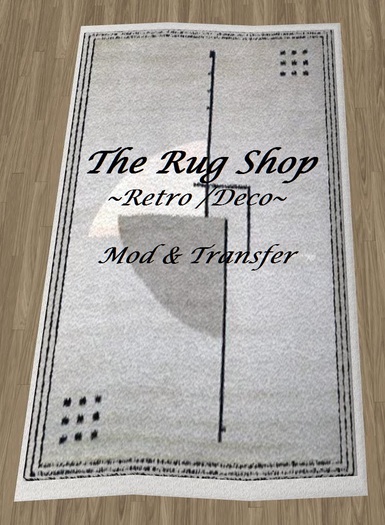 Retro / Deco mesh_1 (Rug) The Rug Shop, Contemporary