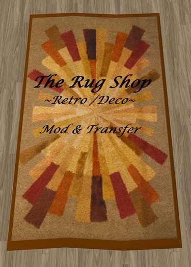 Retro / Deco mesh_6 (Rug) The Rug Shop, Contemporary