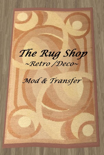 Retro / Deco mesh_7 (Rug) The Rug Shop, Contemporary