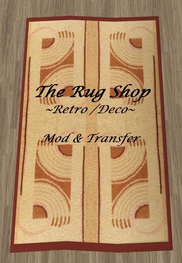 Retro / Deco mesh_10 (Rug) The Rug Shop, Contemporary