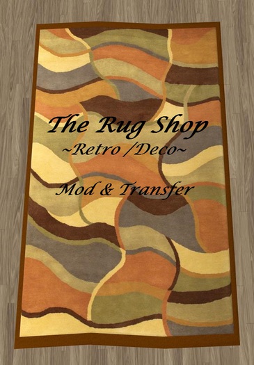 Retro / Deco mesh_11 (Rug) The Rug Shop, Contemporary