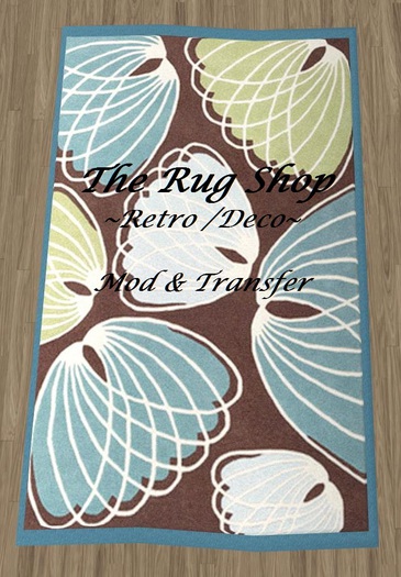 Retro / Deco mesh_13 (Rug) The Rug Shop, Contemporary