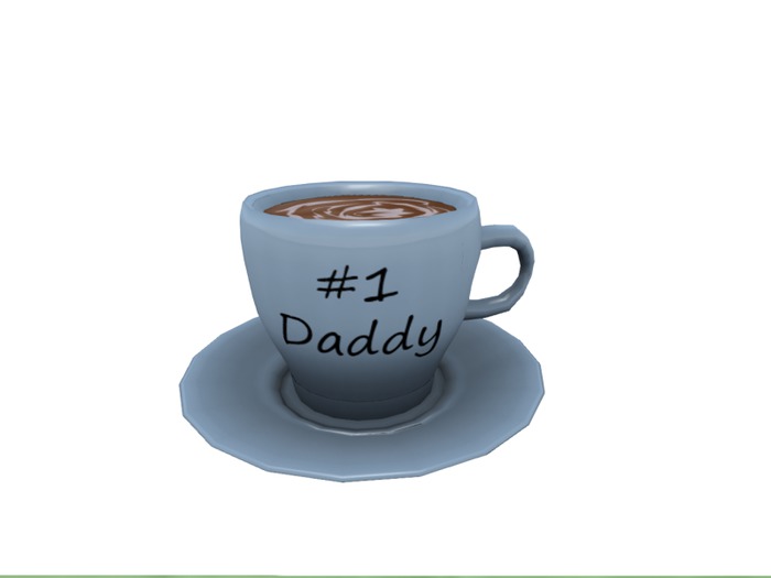 Daddy's coffee cup