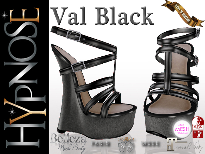 HYPNOSE - SHOES VAL BLACK