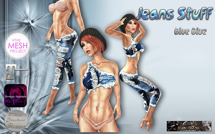 ..::BassAss::.. -Jeans Stuff Blue Blue