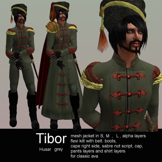 RP-Chic Tibor Husar grey