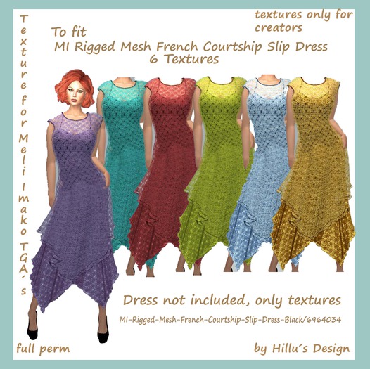Texture Meli Imako French Courthship Dress