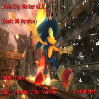 Second Life Marketplace - Crisis City 2006 Walker