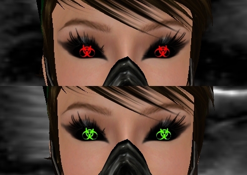 Biohazard eyes (Tintable!)