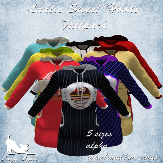 Ladies Sweet Hoods Fullpack
