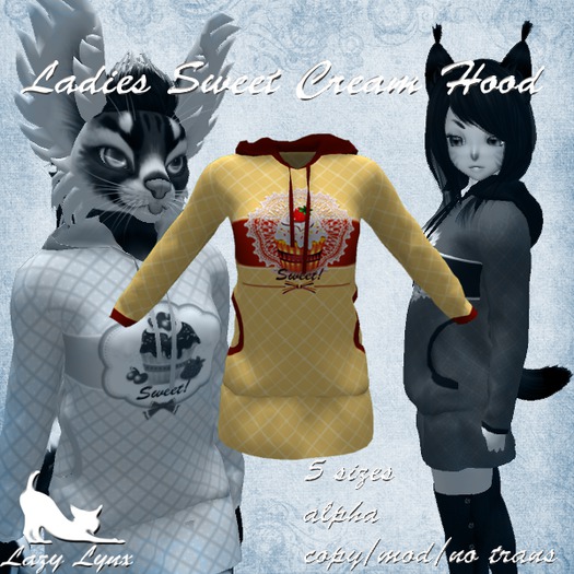 Ladies Sweet Cream Hood