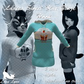 Ladies Sweet Blue Glaze Hood
